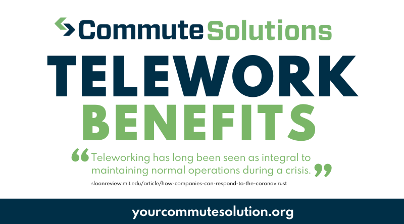 Commute Solutions Telework Benefits Infographic